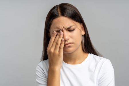 Болезненность или воспалённые глаза