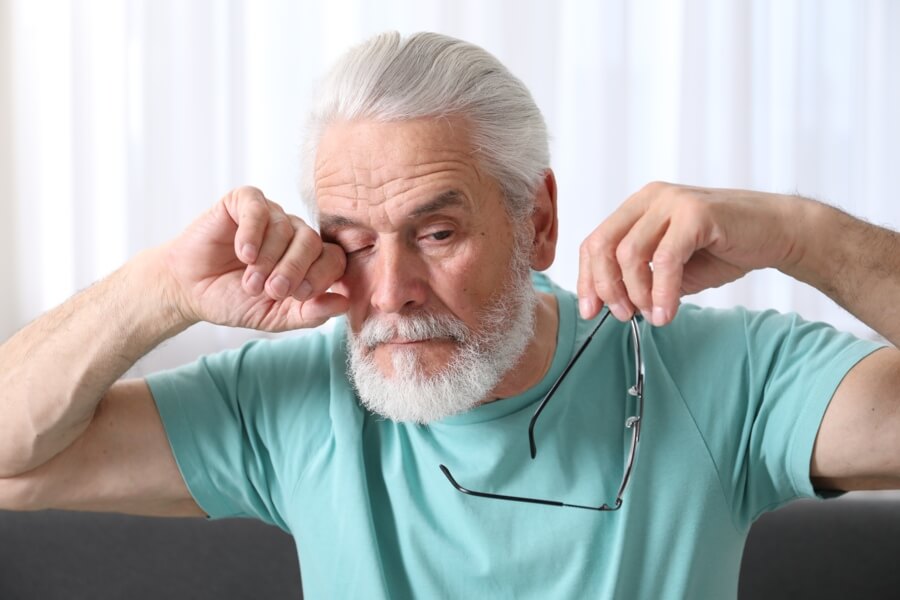 Симптомы синдрома «сухого глаза»